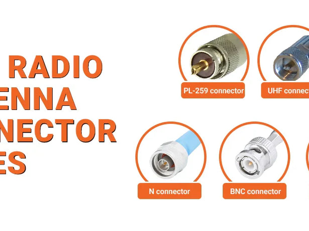 Ham Radio Antenna Connector Types for Different Frequency Ranges
