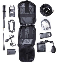 BF-F8HP Vehicle Radio Go Bag Kit, Black bag