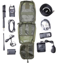 BF-F8HP Vehicle Radio Go Bag Kit, Ranger Green bag