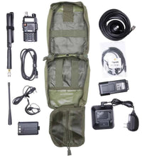 Radio Go Bag with Programmed Baofeng UV5R 8 Watt for Vehicles