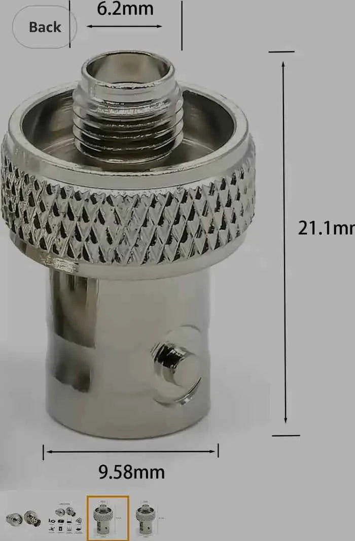 SMA to BNC Converter Set for Baofeng Radios to Antennas
