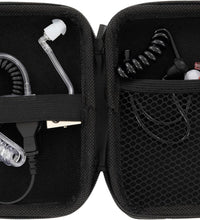 Covert One - Single Ear 3.5mm Headphones | Radio Earpiece | Tactical Headset | Ear Piece for Walkie-Talkie | Radio Ear Piece | Comfortable Molded Fit | 6 Ear Attachments (Straight Aux Fitting)