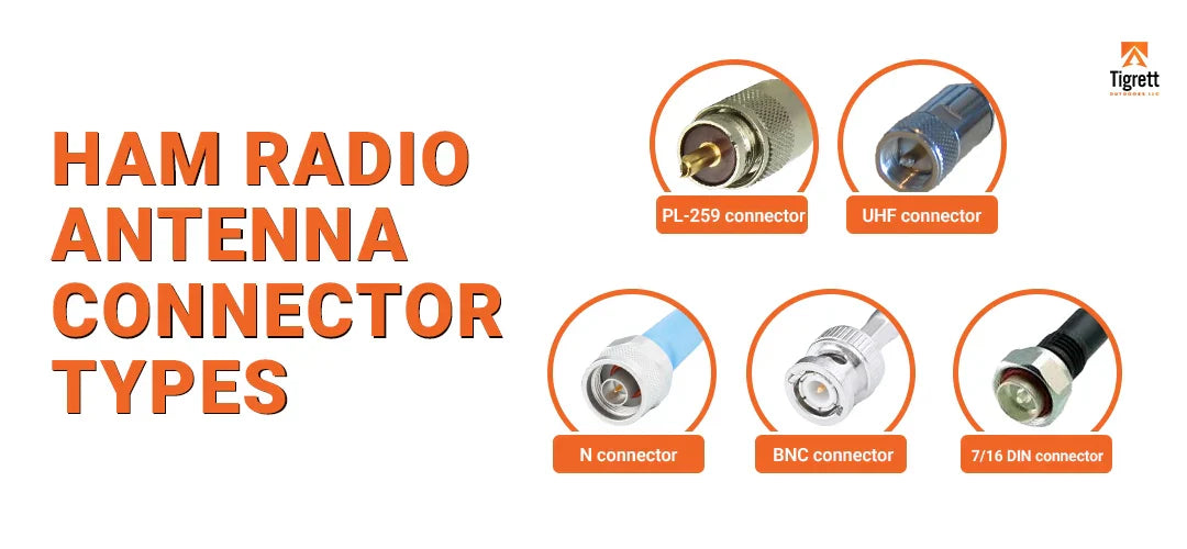 Types of Ham Radio Connectors 3 Types of Ham Radio Connectors