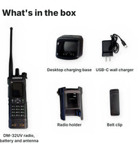 Baofeng DM-32UV 10W Dual Band DMR Radio with GPS | Digital & Analog, 4000 Channels, USB-C