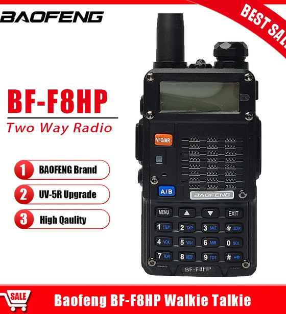 Baofeng BF-F8HP 8 Watt Ham Radio