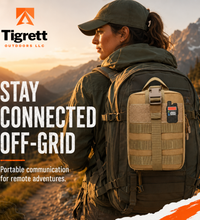 Ham Radio Go Bag (Just the Bag - No Gear) with Tear-Away Velcro Back - Molle Compatible, Multi-Pocket Design for Radios, Cables, and Gear