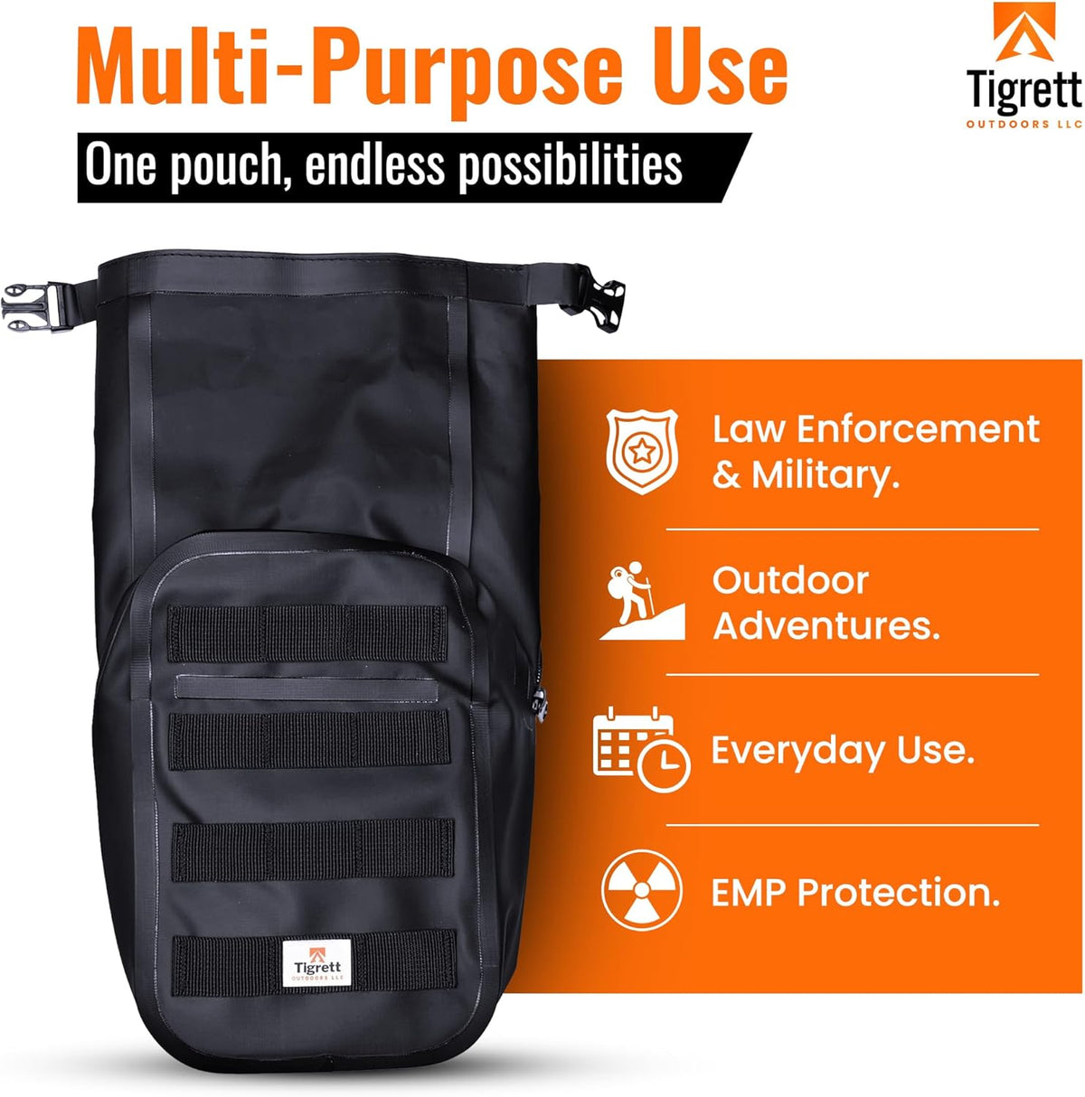 Dry Shield Faraday Bag for Protecting Electronics From EMP Blocks All Signals From Cell Phone Towers RFID and Radio Frequencies