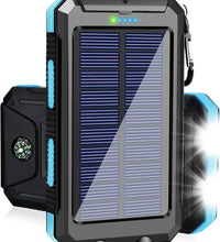 Solar USB Emergency Radio Charger for Go Bags - Green Solar Charger for Cell Phones, Ham Radios, Flashlights & More