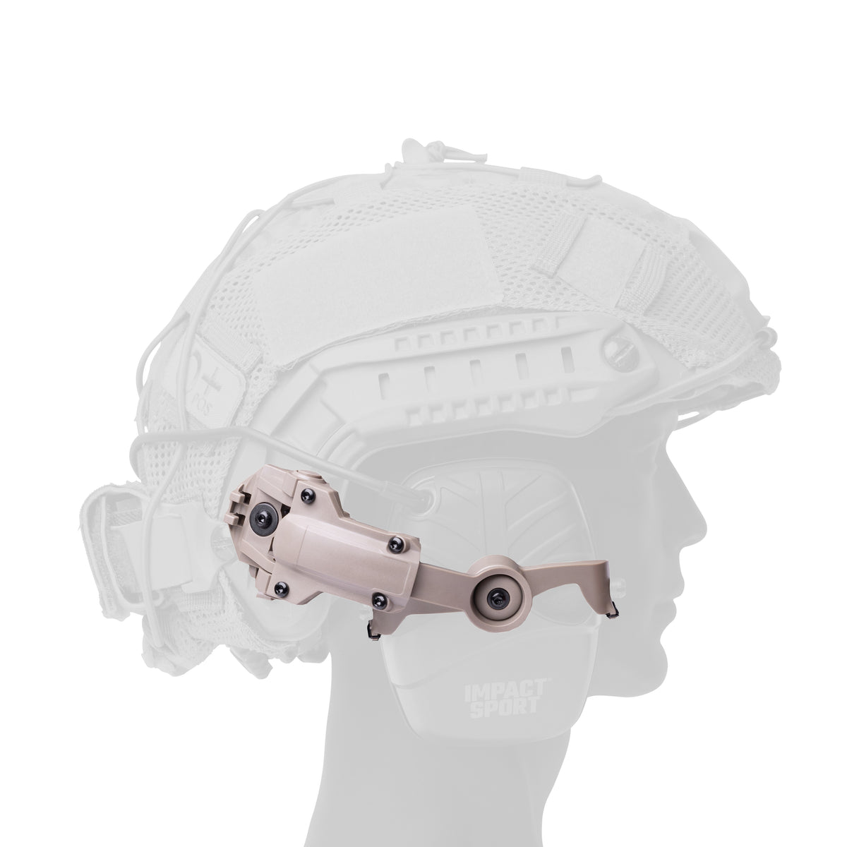 Howard Leight Impact Sports Earmuff Bracket — FDE(Coyote Brown)