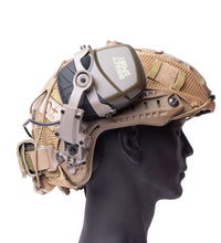 Howard Leight Impact Sport earmuff ARC rail bracket - FDE