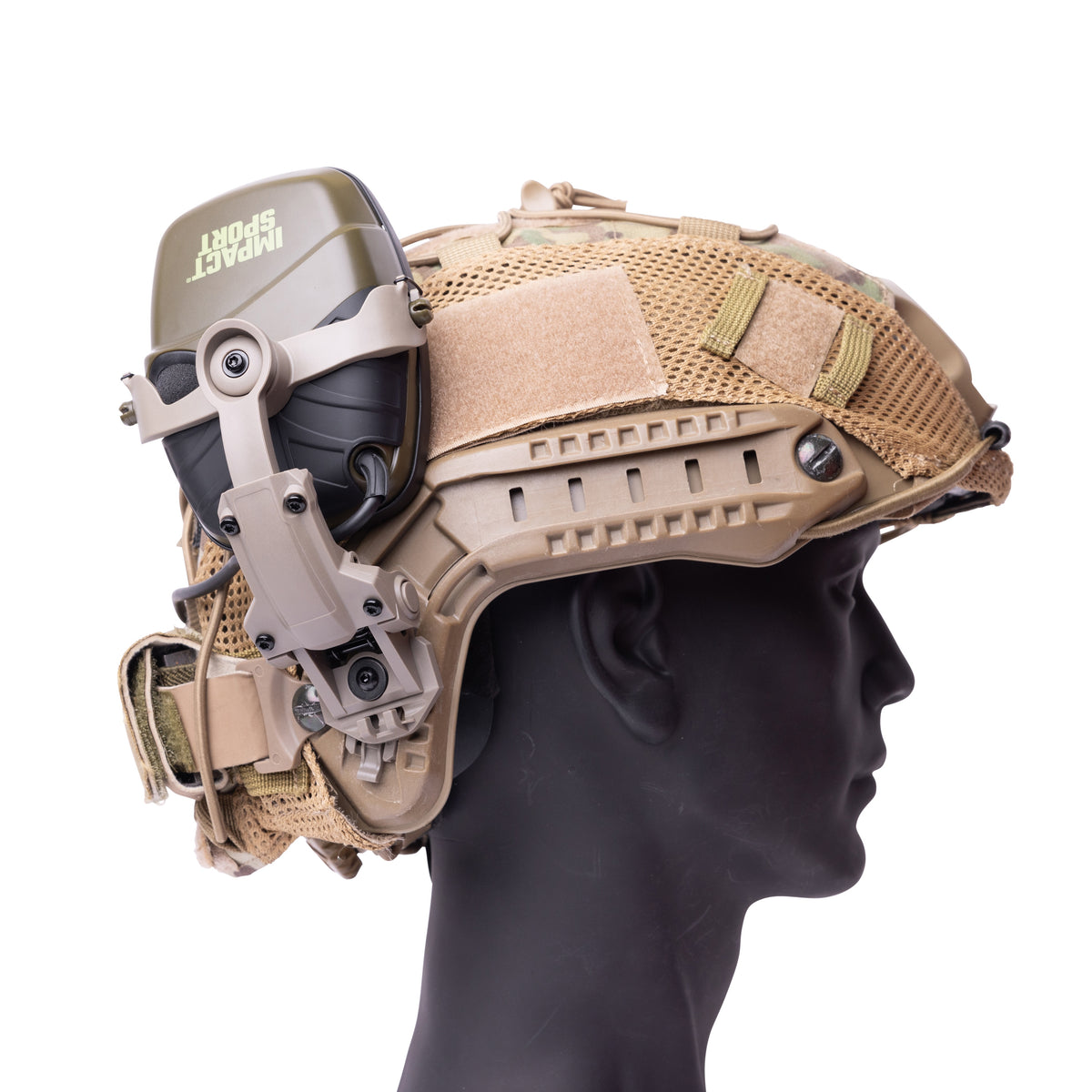 Howard Leight Impact Sports Earmuff Bracket — FDE(Coyote Brown)