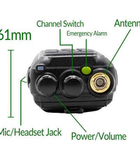 Anytone At-D878uvii Plus Digital Dmr Dual-Band Handheld Commercial Radio with Encryption Capabilities