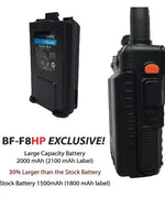 Baofeng BF-F8HP (UV-5R 3rd Gen) 8-Watt Ham Radio