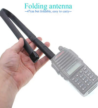 Dual Band Folding Tactical Antenna SMA Female for Baofeng Radios. *New Sizes*