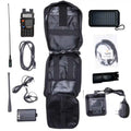 UV9R Solar Radio Go Bag Kit, Solar Charger and Programmed UV9R Bugout Kit with Nagoya NA771