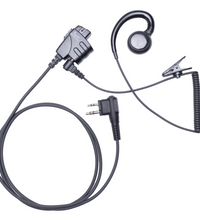 Single ear earpiece for SMC cable.