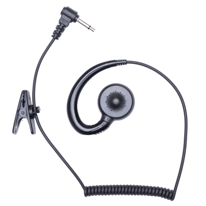 Single ear earpiece for SMC cable.