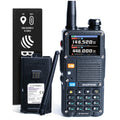 Baofeng BF-F8HP PRO 8W Tri-Band Two-Way Radio | IP54 Waterproof, 1000 Channels, GPS, NOAA Alerts, USB-C Rechargeable