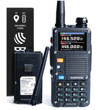 Baofeng BF-F8HP PRO 8W Tri-Band Two-Way Radio | IP54 Waterproof, 1000 Channels, GPS, NOAA Alerts, USB-C Rechargeable