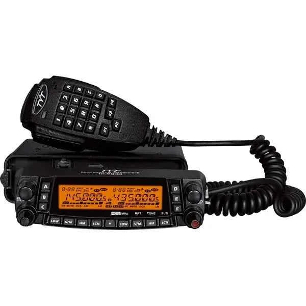 TYT TH-9800 Quad Band 50W Mobile Radio with Cross-Band Repeater - Detachable Faceplate, 800 Memory Channels
